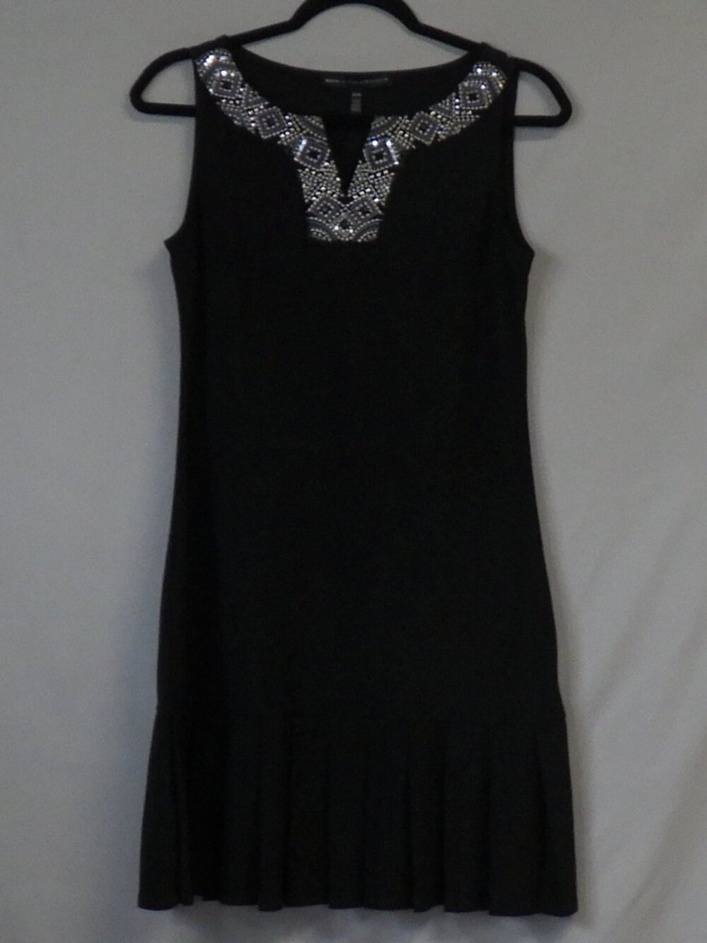 White House Black Market Jewel Neck Dress